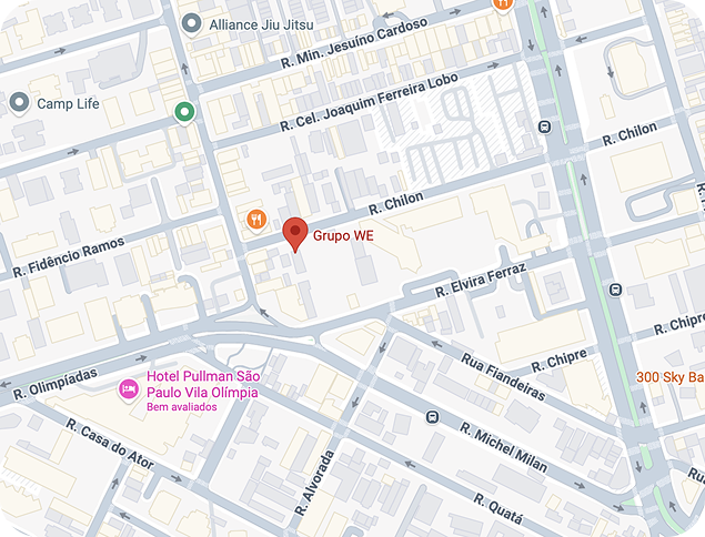 Mapa de como chegar ao DSS São Paulo